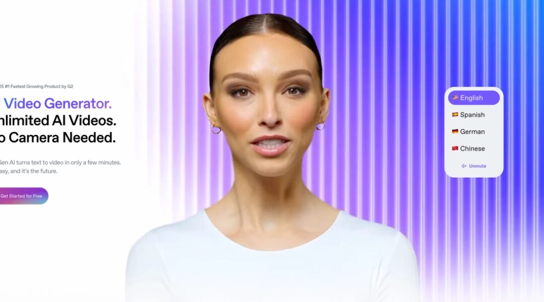 HEYGENc talking head video